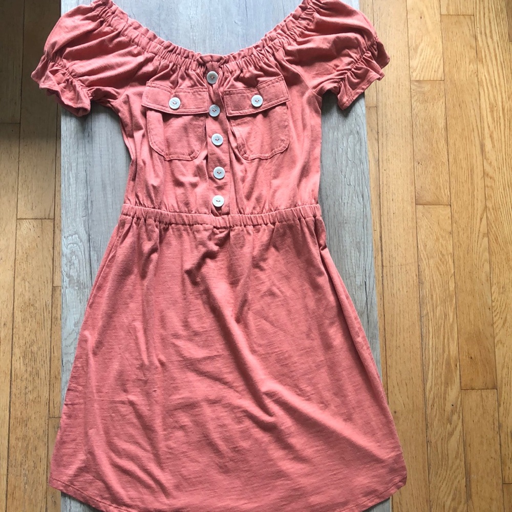 Orange dress size medium